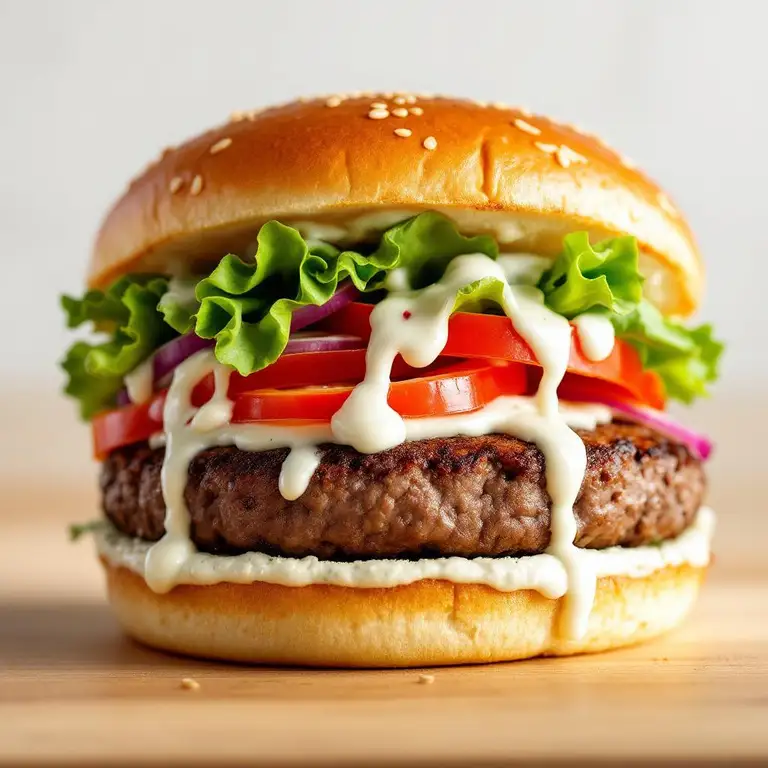 Burger Style Kebap