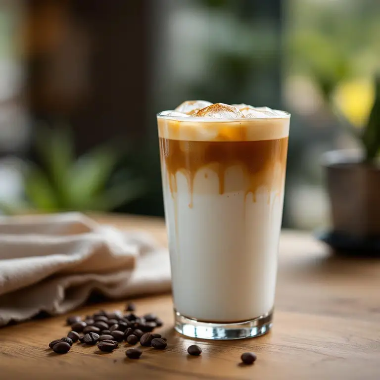 Latte Macchiato on ice
