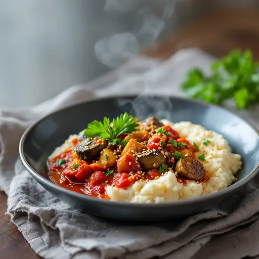 Auberginenragout (vegan)