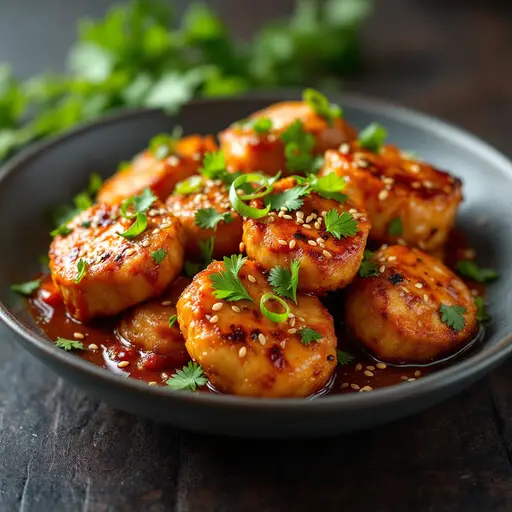 Hähnchen mit Sweet-Chili-Soße